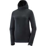 Salomon Women's Essential Wool Hooded Deep Black