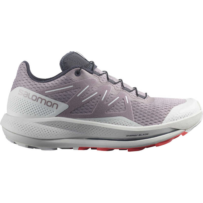 Salomon Women's Pulsar Trail Quail/Lunar Rock/Poppy Red Salomon Women's Pulsar Trail Quail/Lunar Rock/Poppy Red