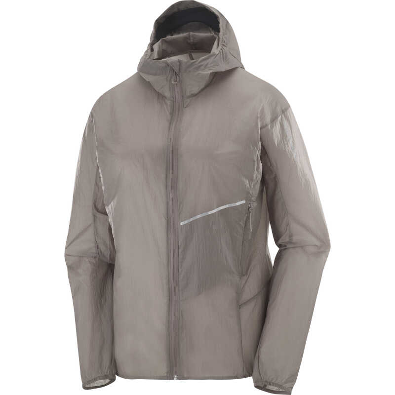 Salomon Women's Sense Aero Wind Jacket Iron Salomon Women's Sense Aero Wind Jacket Iron