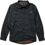 Salty Crew Men's Fathom Ls Tech Shacket Charcoal