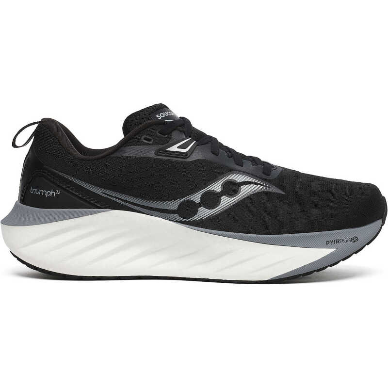 Saucony Triumph 22 Wide Black/White Saucony Triumph 22 Wide Black/White
