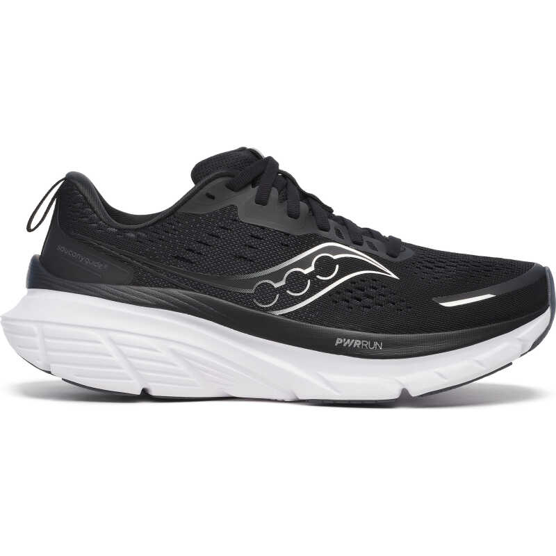 Saucony Women's Guide 18 Wide Black/white