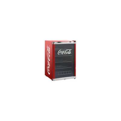 Scandomestic Coca-Cola Highcube GDE - Drinkkylare - bredd: 54 cm - djup: 54.8 cm - höjd: 84 cm - 115 liter - Klass E - röd
