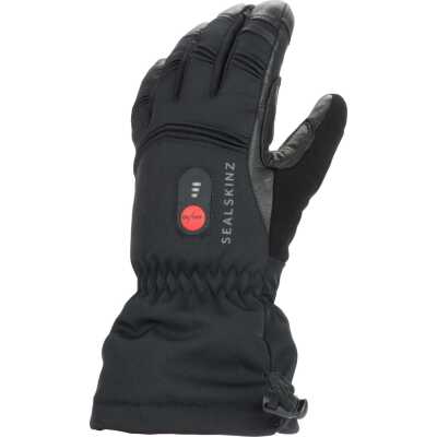 Sealskinz Waterproof Heated Gauntlet Black