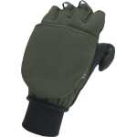 Sealskinz Windproof Cold Weather Convertible Mitt Olive Green/Black