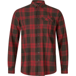 Seeland Men's Highseat Shirt Red Forest Check