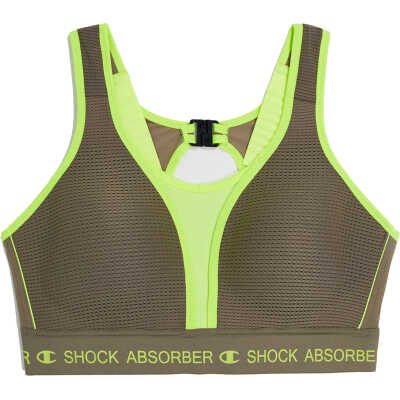 Shock Absorber Women's Ultimate Run Bra Padded Green