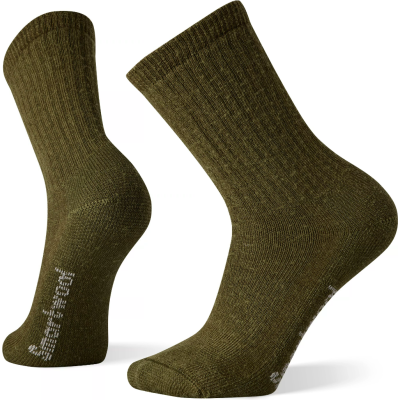 Smartwool Hike Classic Edition Full Cushion Solid Crew Socks Military Olive