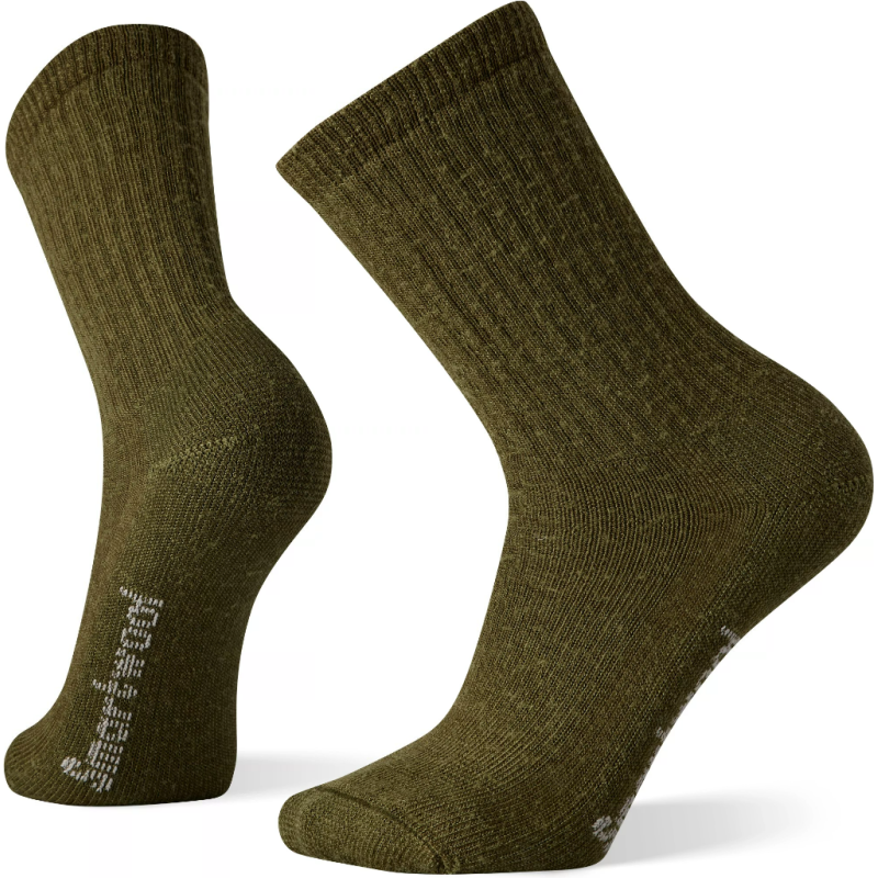 Smartwool Hike Classic Edition Full Cushion Solid Crew Socks Military Olive