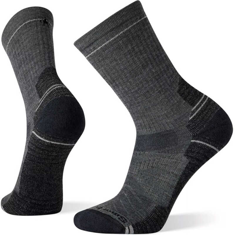 Smartwool Hike Light Cushion Crew Socks Medium Gray Smartwool Hike Light Cushion Crew Socks Medium Gray