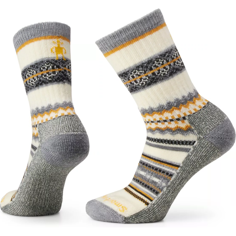 Smartwool Men's Everyday Snowed In Sweater Crew Socks Natural Smartwool Men's Everyday Snowed In Sweater Crew Socks Natural