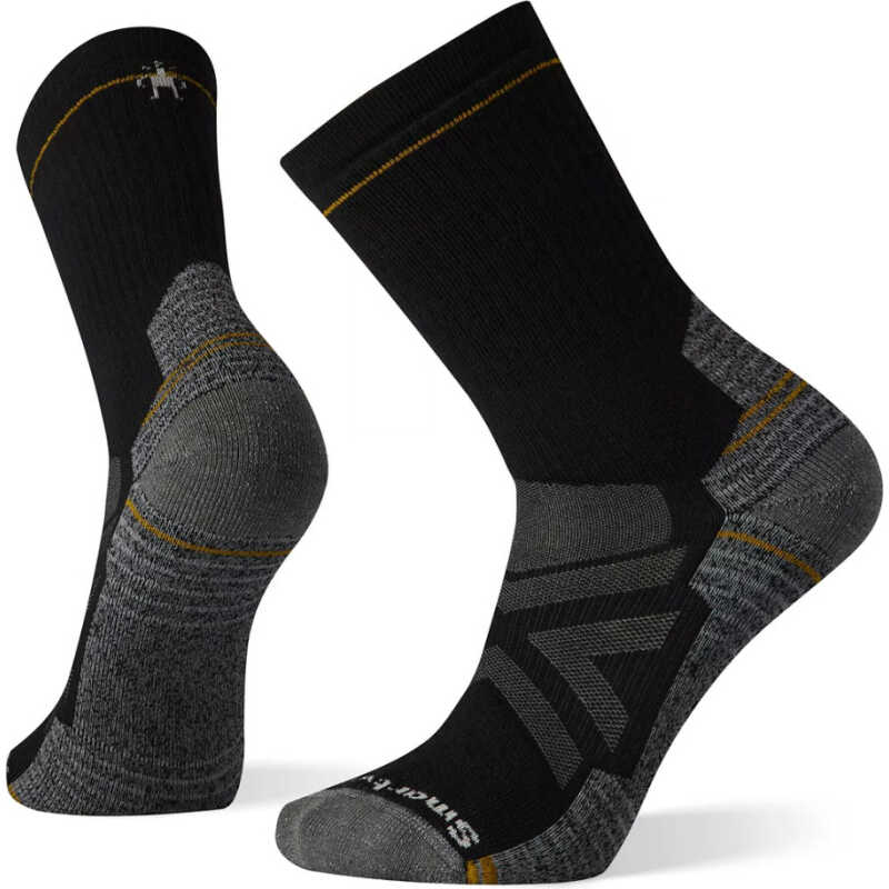 Smartwool Men's Hike Full Cushion Crew Socks Black Smartwool Men's Hike Full Cushion Crew Socks Black