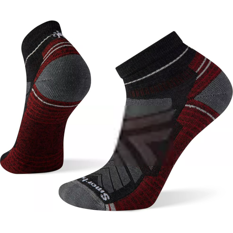 Smartwool Men's Hike Light Cushion Ankle Socks Charcoal Smartwool Men's Hike Light Cushion Ankle Socks Charcoal