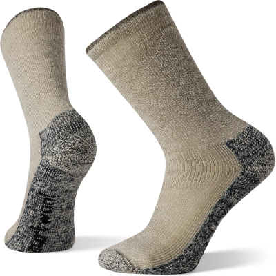 Smartwool Unisex Classic Mountaineer Maximum Cushion Crew Taupe