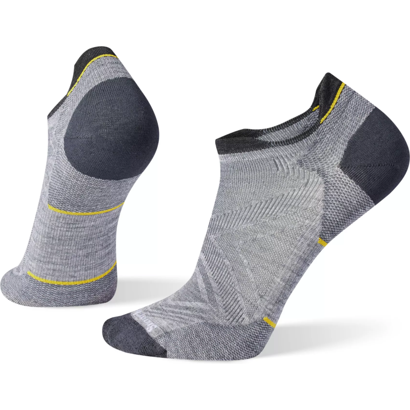 Smartwool Unisex Run ZC Low Ankle Socks Light Gray Smartwool Unisex Run ZC Low Ankle Socks Light Gray