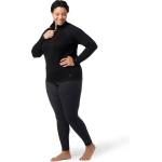 Smartwool Women's Classic Thermal Merino Base Layer 1/4 Zip Boxed Black