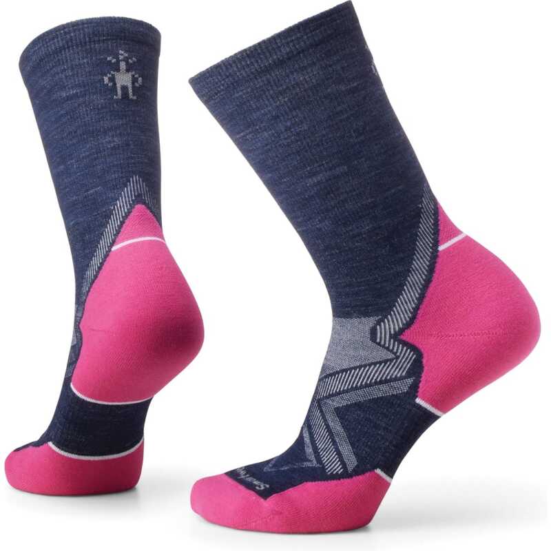 Smartwool Women's Run Cold Weather Targeted Cushion Crew Socks Deep Navy