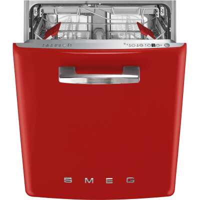 Smeg 50 s style diskmaskin STFABRD3 (röd)