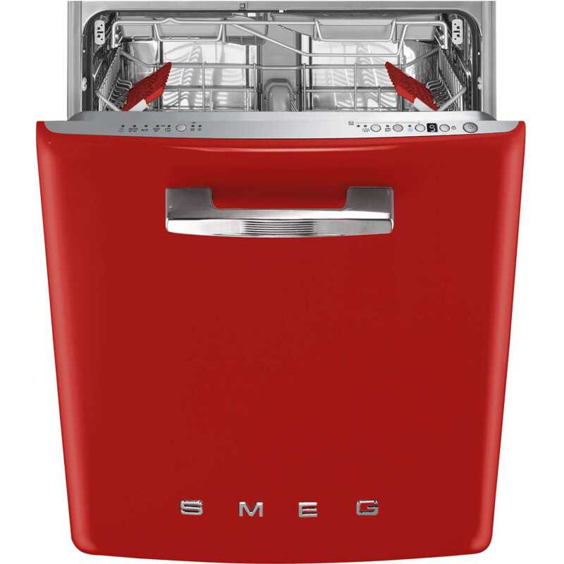 Smeg 50 s style diskmaskin STFABRD3 (röd) Smeg 50 s style diskmaskin STFABRD3 (röd)