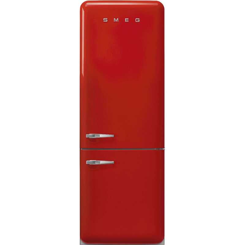 Smeg 50's style kyl/frys kombiskåp FAB38RRD5 (Röd) Smeg 50's style kyl/frys kombiskåp FAB38RRD5 (Röd)