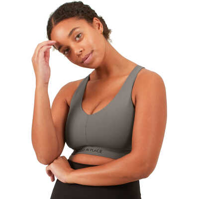StayInPlace Impact Sports Bra Nutmeg