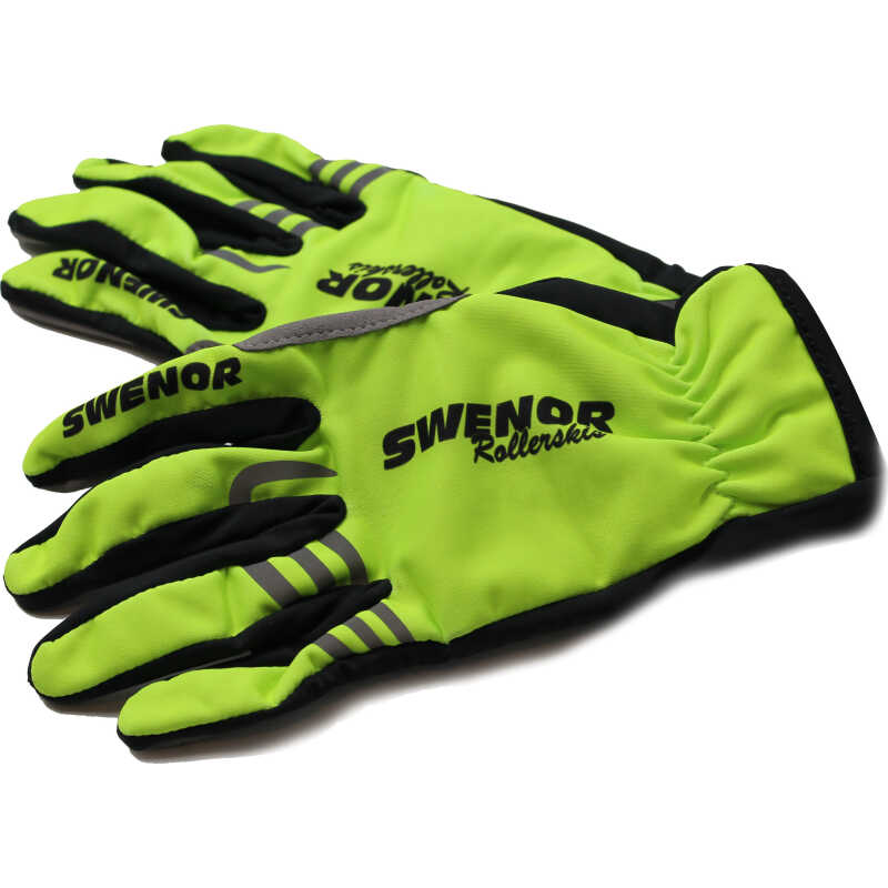 Swenor Unisex Swenor Rollerski Gloves Yellow/Black Swenor Unisex Swenor Rollerski Gloves Yellow/Black