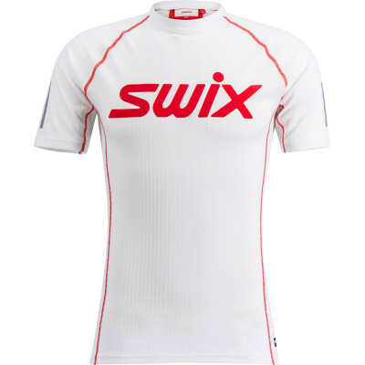 Swix Men's Roadline RaceX Short Sleeve Bright White