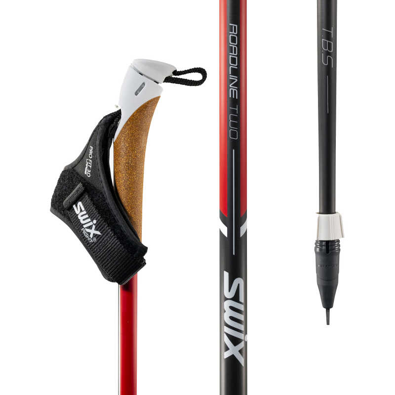 Swix Roadline 2 Pole Red/Black Swix Roadline 2 Pole Red/Black