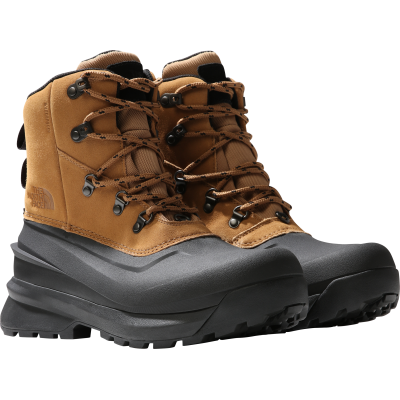 The North Face Men's Chilkat V Lace Waterproof Utility Brown/Tnf Black