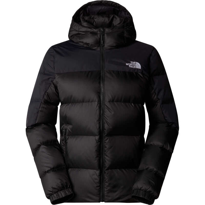 The North Face Women's Diablo Down 2.0 Hooded Jacket TNF Black Heather/TNF Black