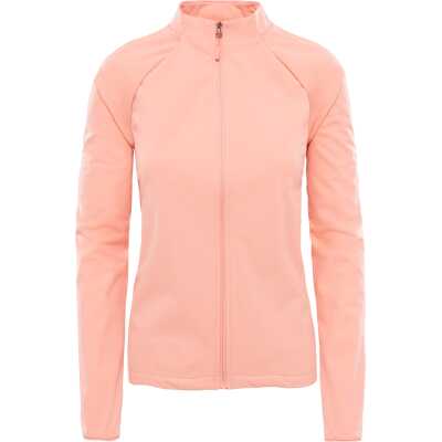 The North Face Women's Inlux Softshell Jacket Desert Flower Orange