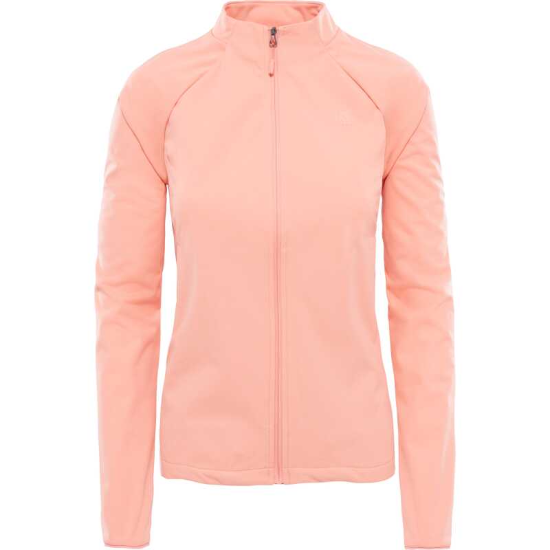 The North Face Women's Inlux Softshell Jacket Desert Flower Orange