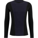 Ulvang Men's Peak Map Crew Baselayer Black/Navy Blue