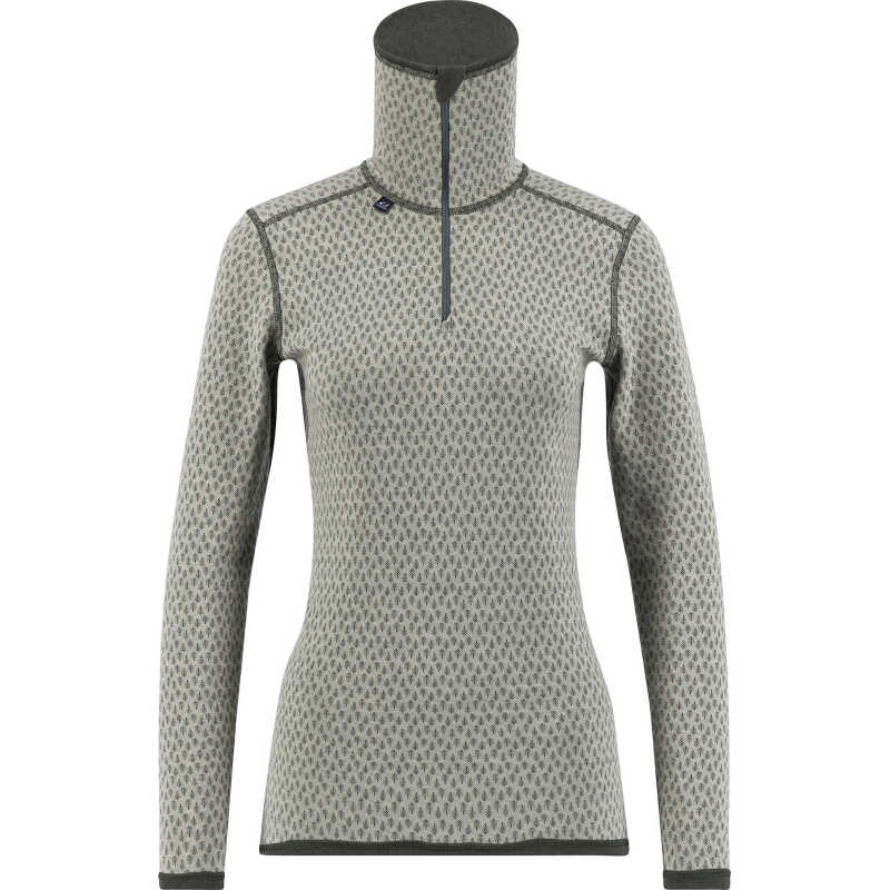 Ulvang Women's Comfort 200 Turtle Neck With Zip Agate Grey/Urban Chic Ulvang Women's Comfort 200 Turtle Neck With Zip Agate Grey/Urban Chic
