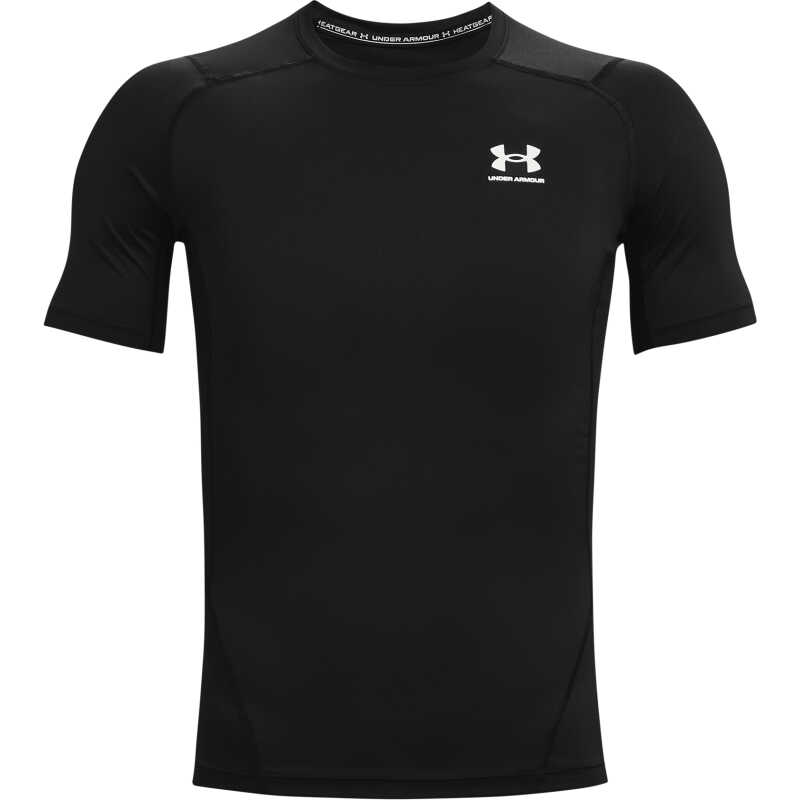 Under Armour Men's Ua Hg Armour Comp SS Black