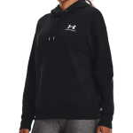 Under Armour Women's Essential Fleece Hoodie Black