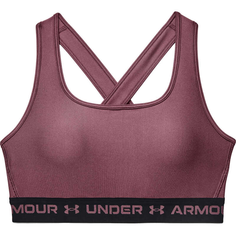 Under Armour Women's UA Crossback Mid Bra Ash Plum Under Armour Women's UA Crossback Mid Bra Ash Plum