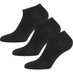 Urberg Bamboo Shaftless Sock 3-Pack Black Beauty