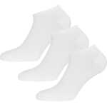 Urberg Bamboo Shaftless Sock 3-Pack Bright White