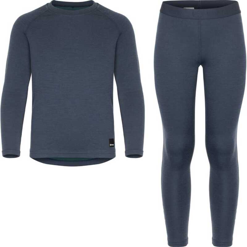 Urberg Juniors' Selje Merino-Bamboo Set Blue Nights/Mediterranea Urberg Juniors' Selje Merino-Bamboo Set Blue Nights/Mediterranea