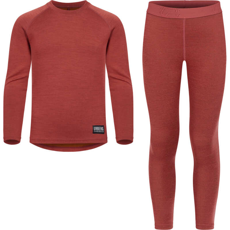 Urberg Juniors' Selje Merino-Bamboo Set Tandori Spice Urberg Juniors' Selje Merino-Bamboo Set Tandori Spice