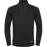 Urberg Men's Merino-Bamboo Base Layer Zip Top Black Beauty
