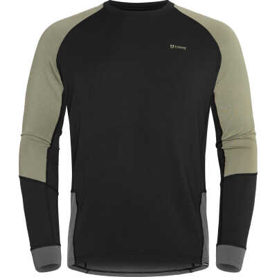 Urberg Men's Tree Base Layer Top Black Beauty