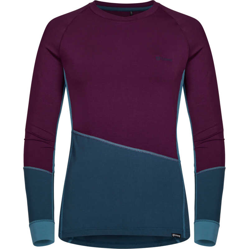 Urberg Women's Gjota Bamboo Top Dark Purple