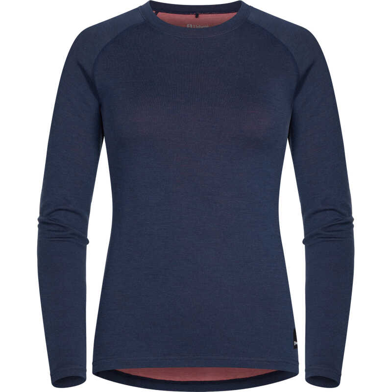Urberg Women's Selje Merino-Bamboo Top Blue/Pink Urberg Women's Selje Merino-Bamboo Top Blue/Pink
