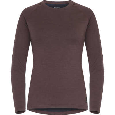 Urberg Women's Selje Merino-Bamboo Top Huckleberry/Blue Nights