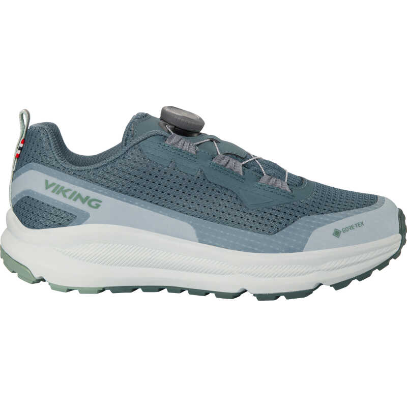 Viking Footwear Women's Motion Low Gore-Tex Boa Ocean/Green Viking Footwear Women's Motion Low Gore-Tex Boa Ocean/Green