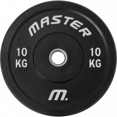 Viktskiva Master Fitness Bumperplate 10,0 kg