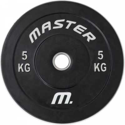 Viktskiva Master Fitness Bumperplate 5,0 kg