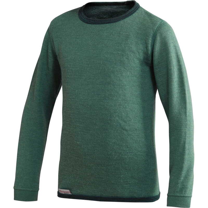 Woolpower Kids' Crewneck 200 Lake Green Woolpower Kids' Crewneck 200 Lake Green